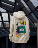 Revo Unisex Oversized Hoodie - Creamy
