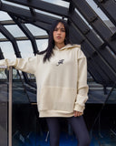Revo Unisex Oversized Hoodie - Creamy
