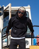 Farfesh Unisex Oversized Hoodie - Black