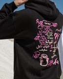 La Mobalah Unisex Oversized Hoodie - Black