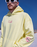 Shattbna Unisex Oversized Hoodie - Yellow