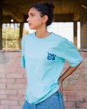 You Can Unisex Oversized SS T-Shirt - Sky Blue