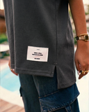 Stitched Basic Unisex Oversized SS T-Shirt - Grey