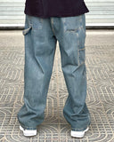 Carpenter Unisex Denim  Pant - Dirty Grey