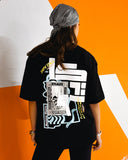 Cairo Unisex Oversized SS T-Shirt - Black
