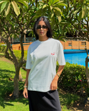 Nubia Women Oversized SS T-Shirt - Off White