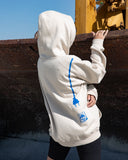 Shed El Fisha Unisex Oversized Hoodie - Beige