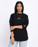 Salek Women LS T-Shirt - Black