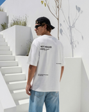 Not Healed Men Oversized SS T-Shirt - Off White