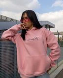 Successfully Unisex Oversized Hoodie - Rose