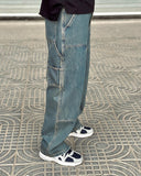 Carpenter Unisex Denim  Pant - Dirty Grey