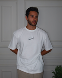 Umm Kalthoum Unisex Oversized SS T-Shirt - Off White