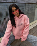 Successfully Unisex Oversized Hoodie - Rose