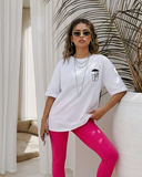 Not Healed Women Oversized SS T-Shirt - Off White