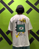 Revo Men Oversized SS T-Shirt - Off White
