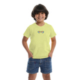 Monkey Kids SS T-Shirt - Yellow
