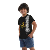 Speak Arabic Kids SS T-Shirt - Black