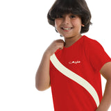 Khalawis Kids SS T-Shirt - Red