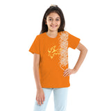 Speak Arabic Kids SS T-Shirt - Orange