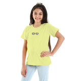 Monkey Kids SS T-Shirt - Yellow