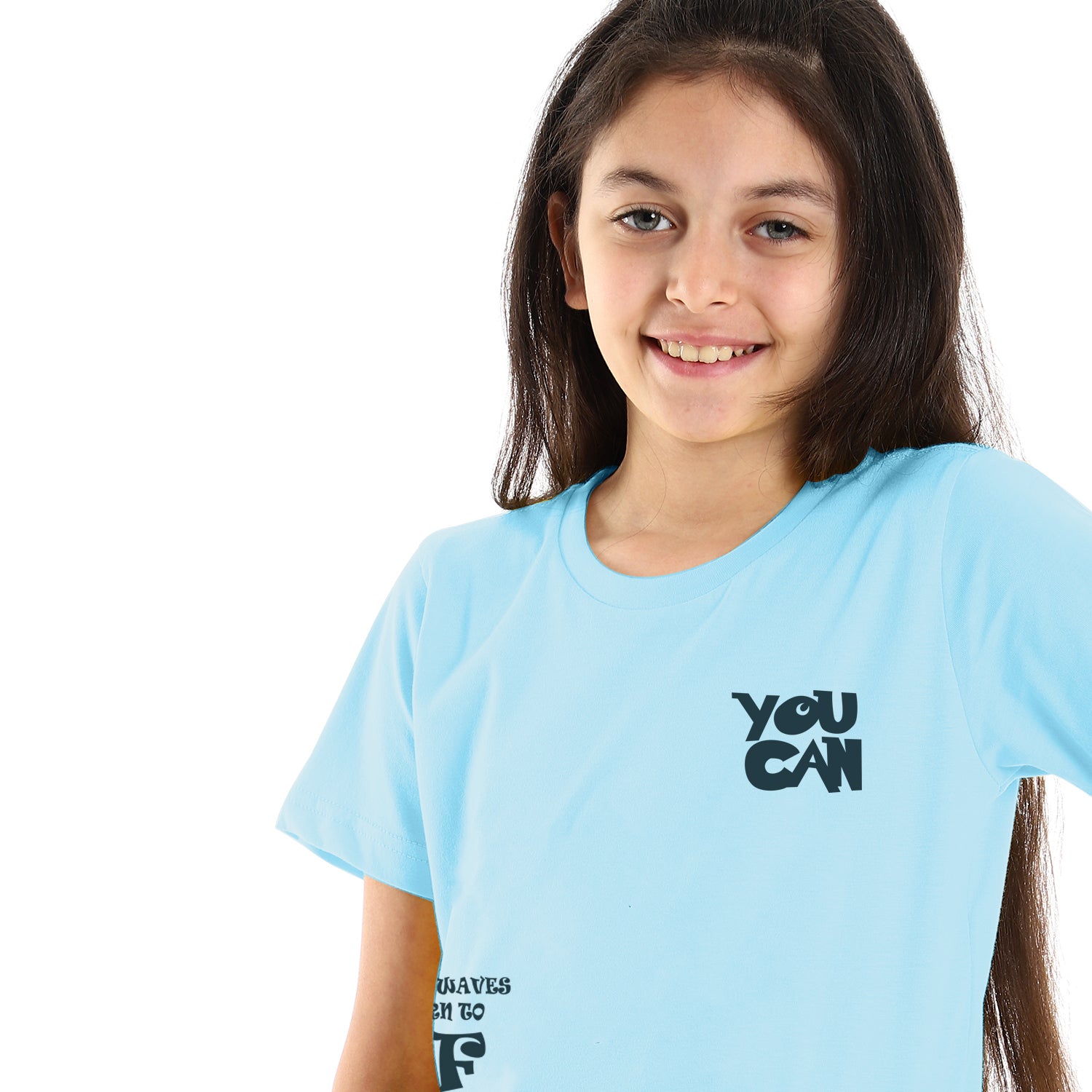 You Can Kids SS T-Shirt - Sky Blue
