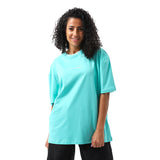 Egyptian Unisex Oversized SS T-Shirt - Bright Teal