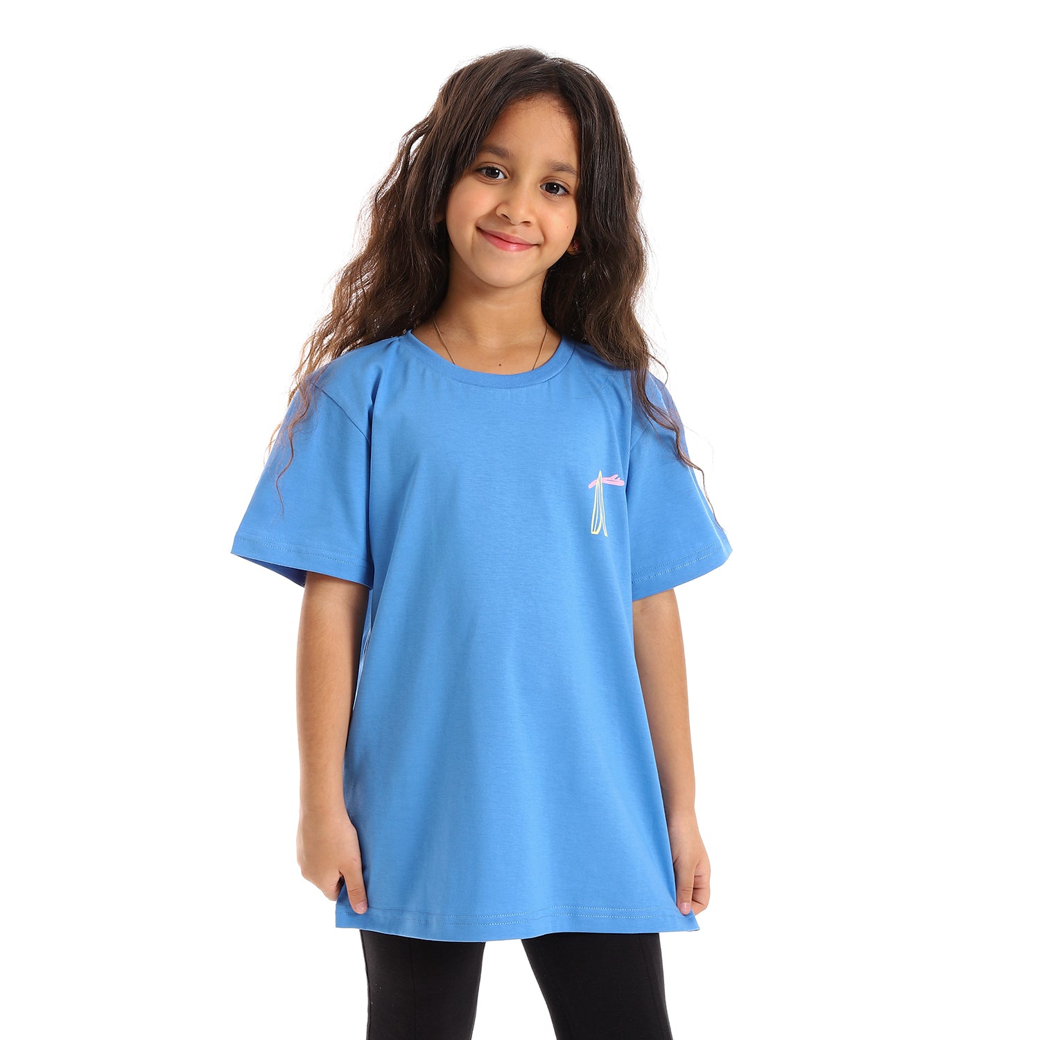 Ya Mesafer Kids SS T-Shirt - Blue