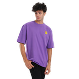 DT Sun Unisex Oversized SS T-Shirt - Purple