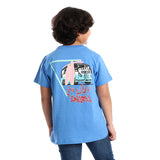 Ya Mesafer Kids SS T-Shirt - Blue