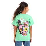 Skate Kids SS T-Shirt - Apple Green