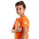 My World Kids SS T-Shirt - Orange