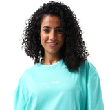 Egyptian Unisex Oversized SS T-Shirt - Bright Teal