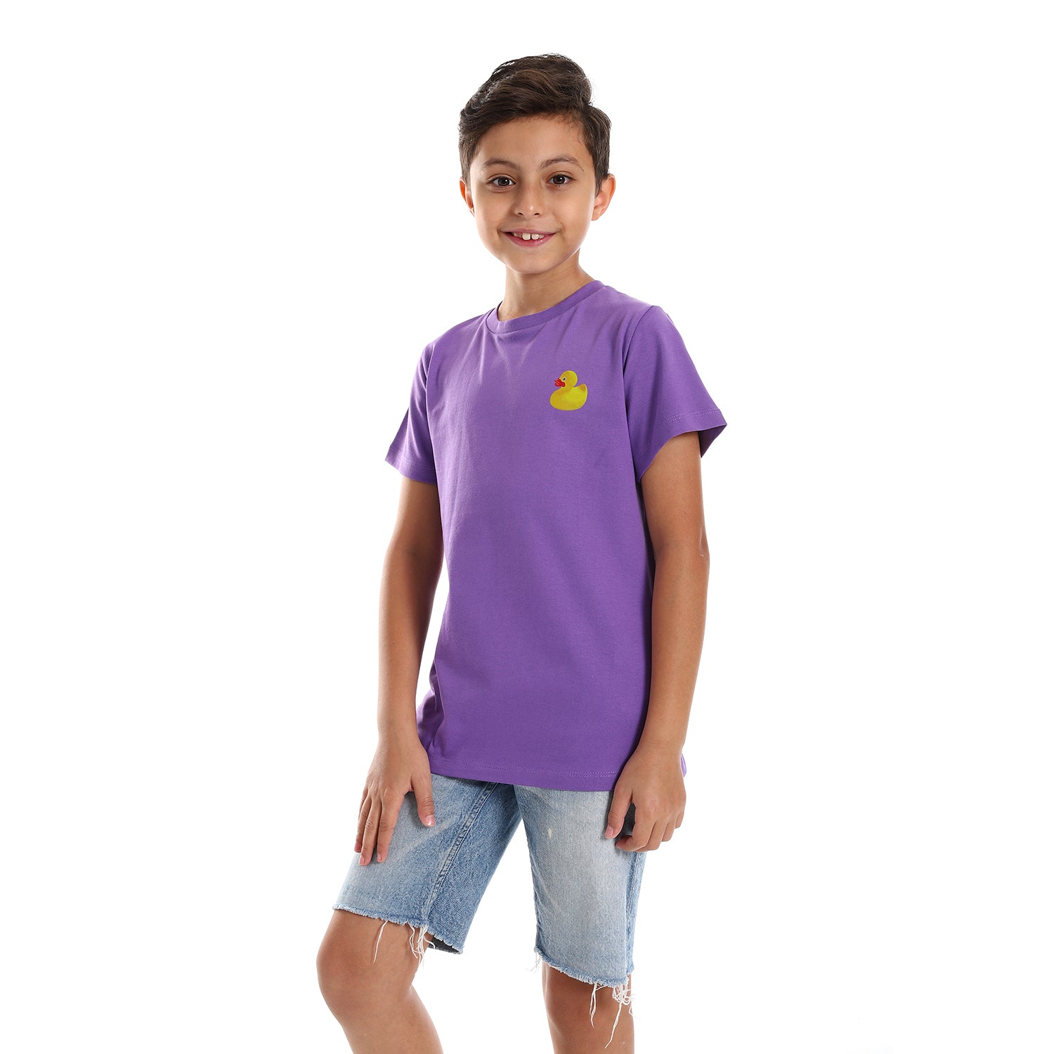 DT Sun Kids SS T-Shirt -Purple