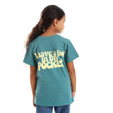 Frog Kids SS T-Shirt - Kaki