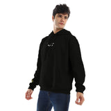 Karma Unisex Oversized Hoodie - Black