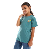 Frog Kids SS T-Shirt - Kaki