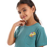 Frog Kids SS T-Shirt - Kaki