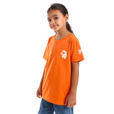 My World Kids SS T-Shirt - Orange