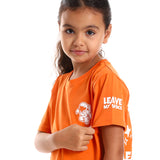 My World Kids SS T-Shirt - Orange