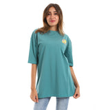 Frog Unisex Oversized SS T-Shirt - Kaki