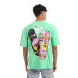 Skate Unisex Oversized SS T-Shirt - Apple Green