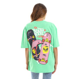 Skate Unisex Oversized SS T-Shirt - Apple Green