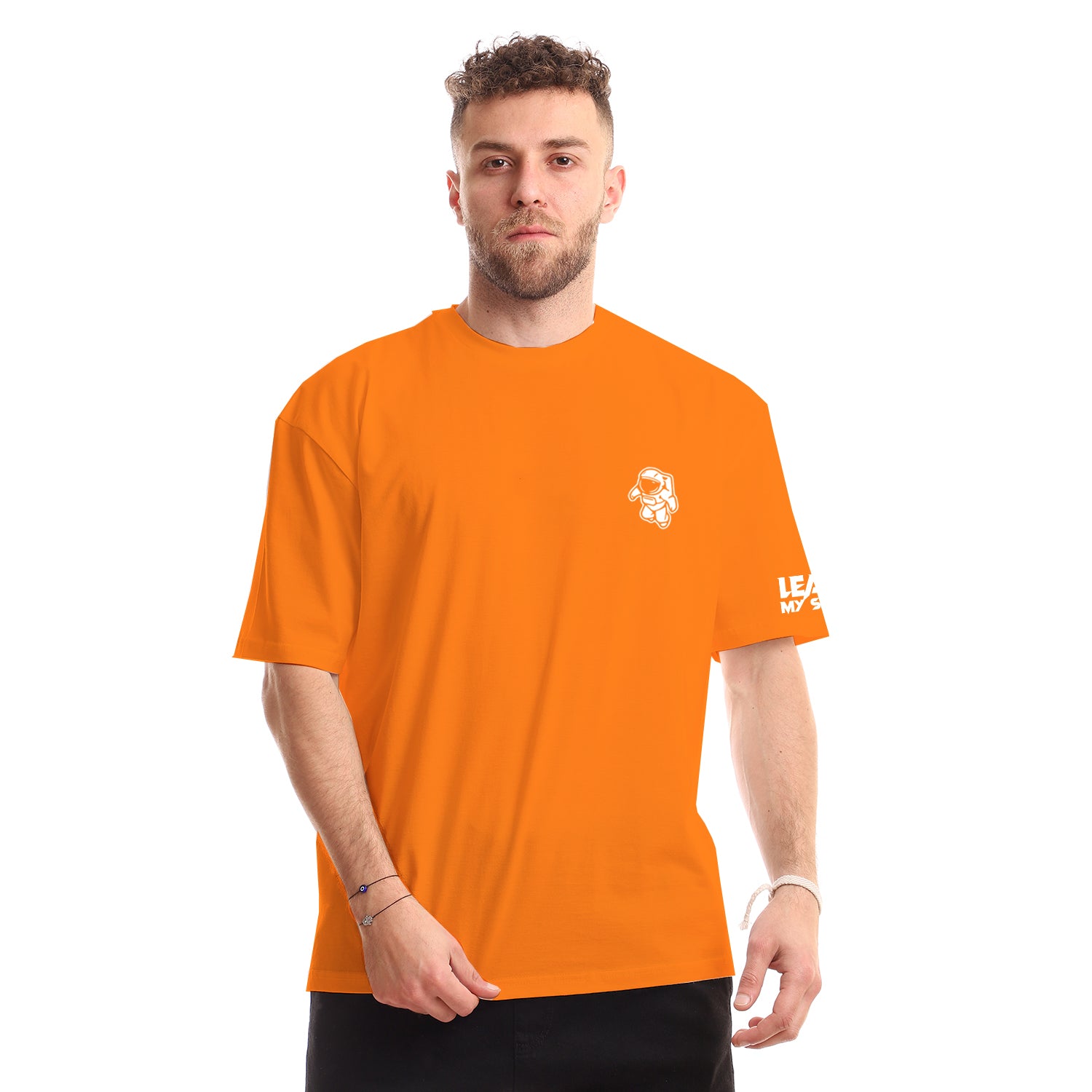 My World Unisex Oversized SS T-Shirt - Orange