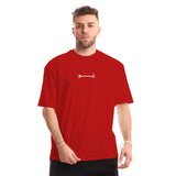 Raye2 Unisex Oversized SS T-Shirt - Red
