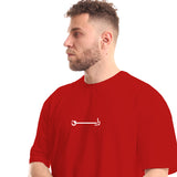 Raye2 Unisex Oversized SS T-Shirt - Red