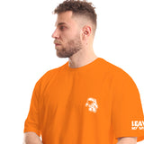 My World Unisex Oversized SS T-Shirt - Orange