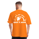 My World Unisex Oversized SS T-Shirt - Orange