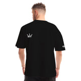 King Unisex Oversized SS T-Shirt - Black