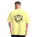 Monkey Unisex Oversized SS T-Shirt - Yellow
