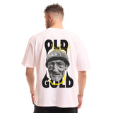 Old is Gold Unisex Oversized SS T-Shirt - Off White